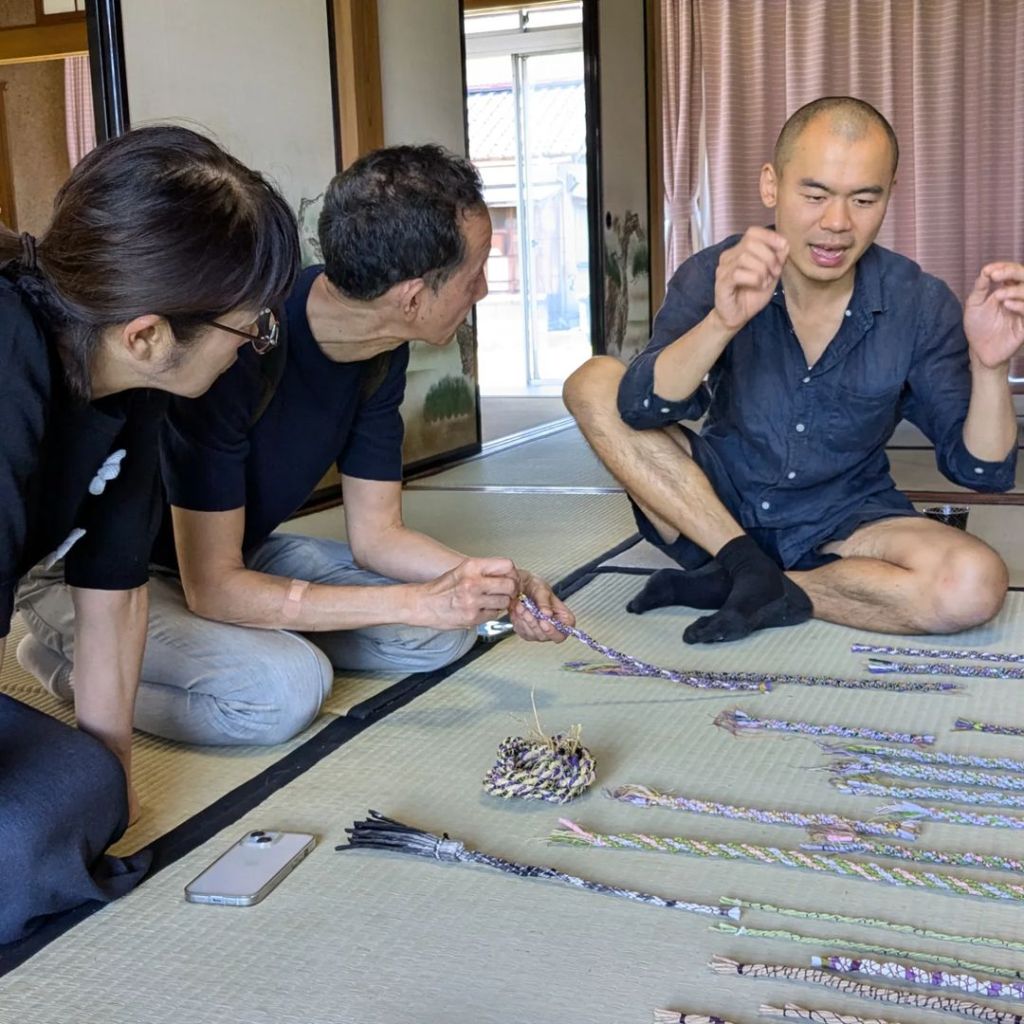 ミャオさん、ZEN AIRディレクター窪田さんと打合せ